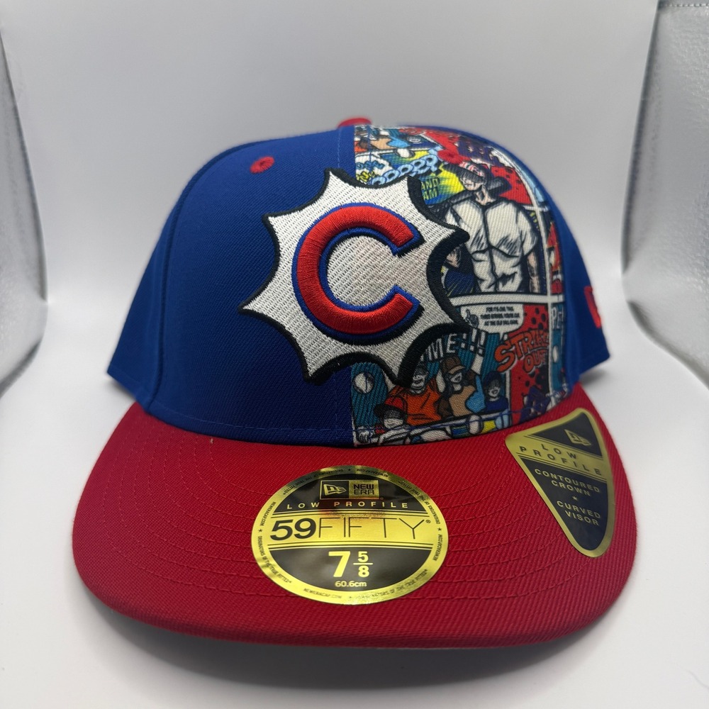 New Era 59FIFTY Chicago Cubs MLB Players Weekend Comic Hat 7 5/8 Low Profile